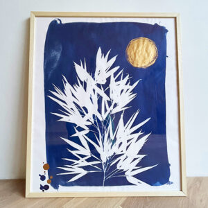 Cyanotype - 1 Bamboo