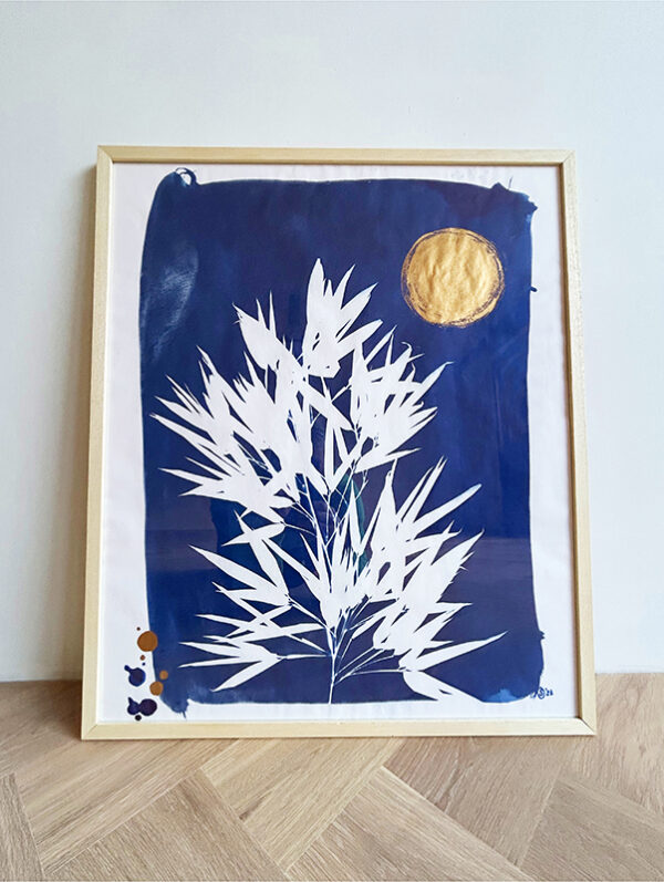 Cyanotype - 1 Bamboo