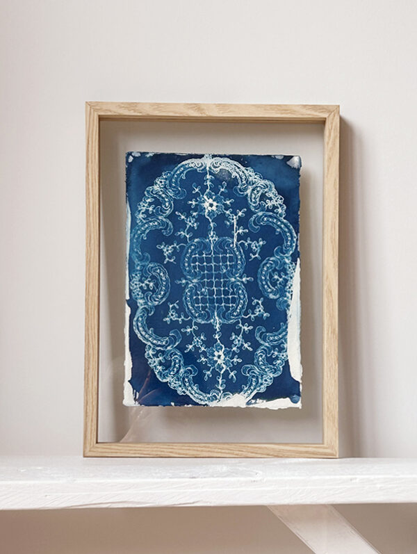 Cyanotype 13 - Lace - Image 3