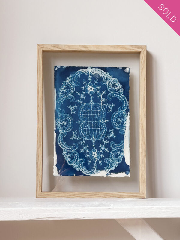 Cyanotype 13 - Lace