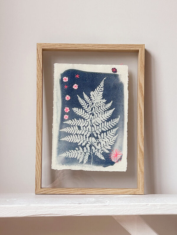 Cyanotype 15 - Fern