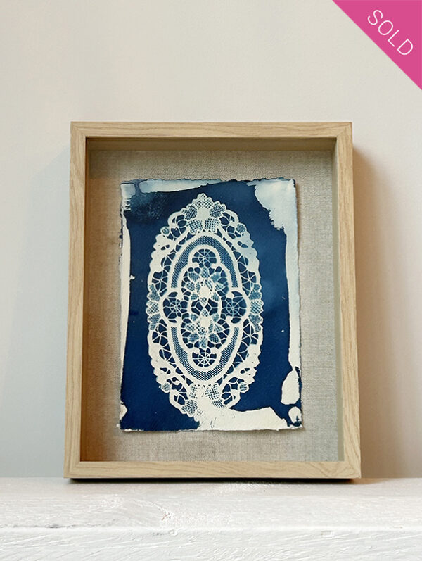 Cyanotype 9 - Lace